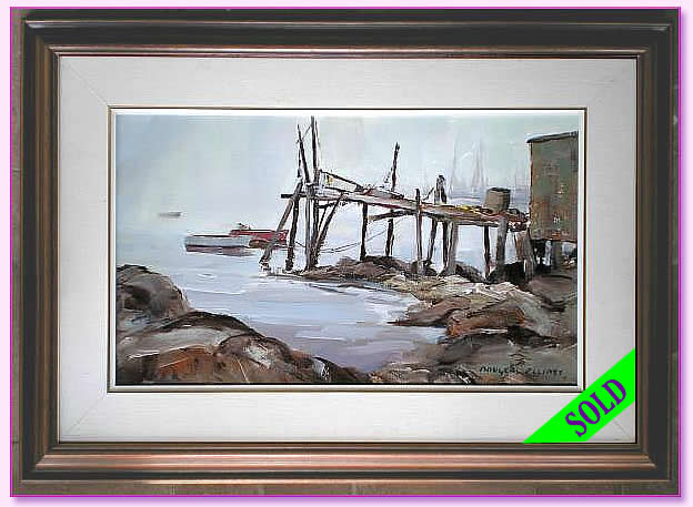 Douglas Elliott Nova Scotia Framed